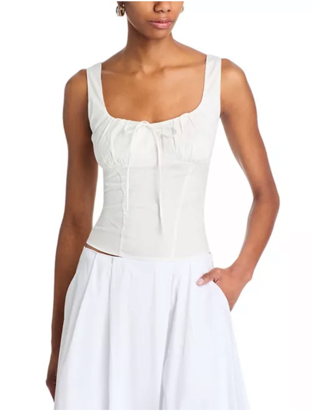 Lucy Paris Arya Poplin Top